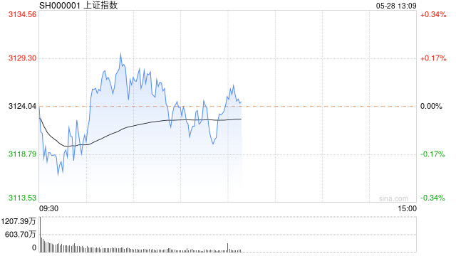 午评：指数震荡调整沪指微涨0.01% 有色、电力板块强势