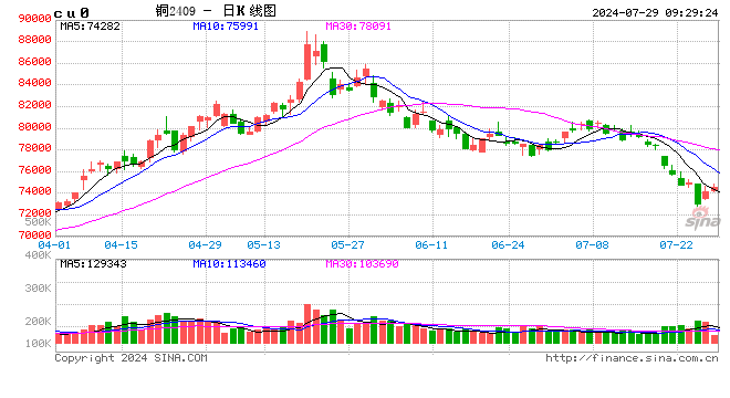 光大期货：7月29日有色金属日报