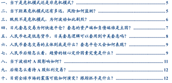 张瑜：全球波动、日元套息与中国股汇的关系——基于十个交易事实的思考