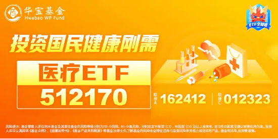 多地政策支持生物医药产业创新，医疗板块活跃，医疗ETF（512170）拉升翻红！