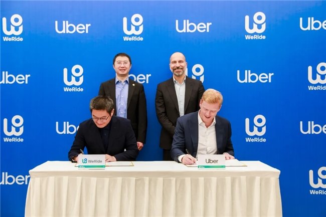 强强联手，文远知行Robotaxi将上线Uber平台，阿联酋成首个运营城市